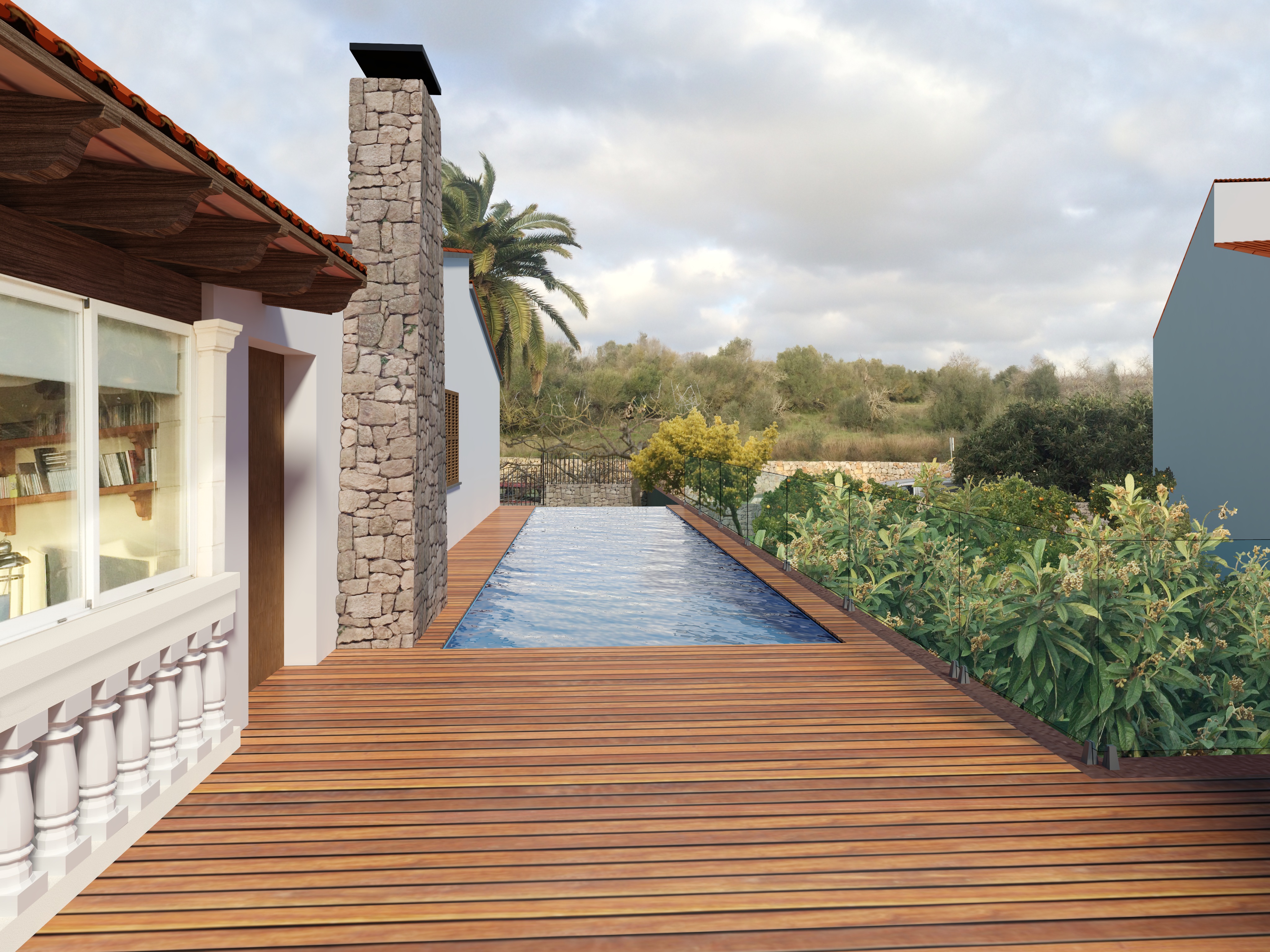 Render piscina